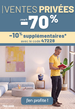 Ventes privées offre de lancement