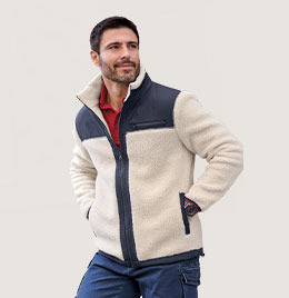 Blouson sherpa