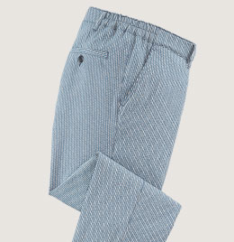 Pantalon Seersucker Confort