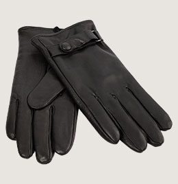 Gants cuir doublés polaire