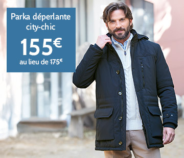 
													parka déperlante city chic 
											